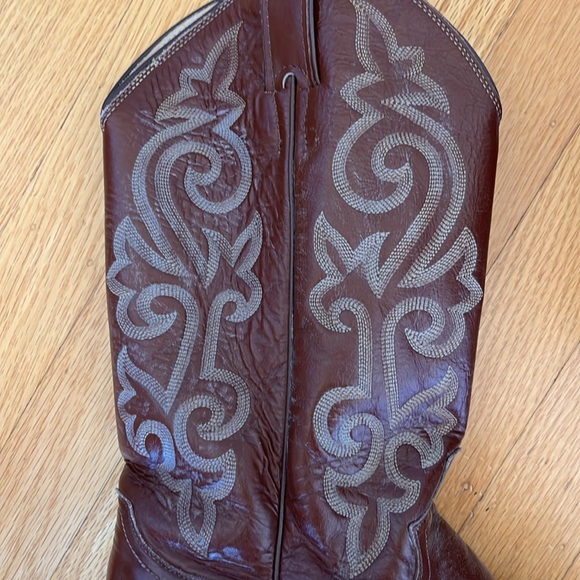 Women’s leather Justin Boots - Picture 5 of 7